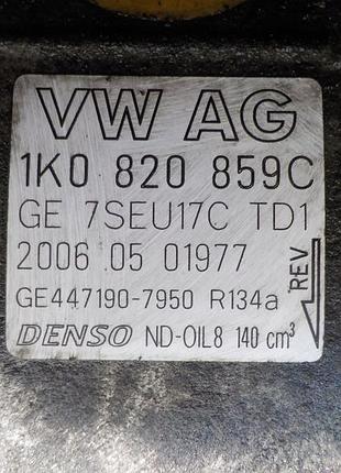 Компрессор кондиционера denso 1k0820859c денсо 7