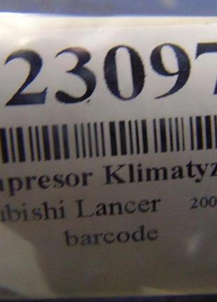 Компресор кондиціонера mitsubishi lancer 1.8 6