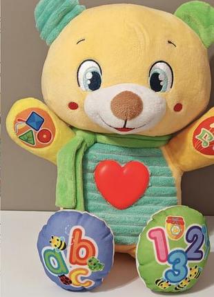 М'яка іграшка clementoni baby bear 30 см, інтерактивна розвиваюча іграшка