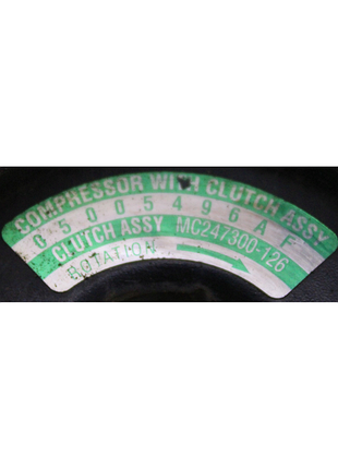Компресор кондиціонера chrysler mc247300-126 2