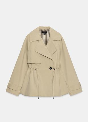 Куртка тренч від zara нова з бірками розмір с.