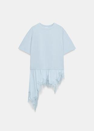 Футболка zara m новая белая