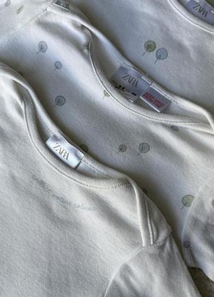 Боді з довгим рукавом zara 7