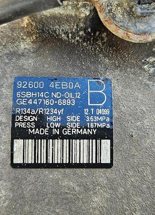 Компресор кондиціонера renault talisman 926004eb0a 2