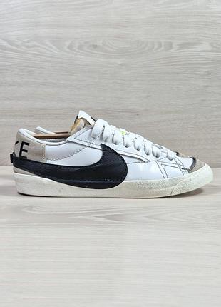 Шкіряні чоловічі кросівки nike blazer low 77 jumbo оригінал, розмір 43 - 44