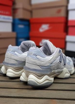 Balance 9060 серые на лимонной подошве 5