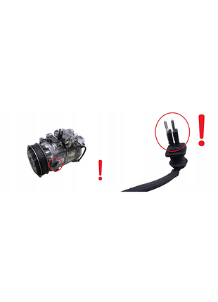 Компресор кондиціонера 6q0820803g 6seu12c 447180-3205 vw ag