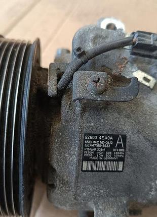 Компрессор кондиционера renault 92600 4ea0a 1,5 dci 3