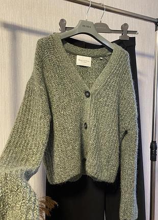 Кардиган із шерсті та альпаки marc o polo