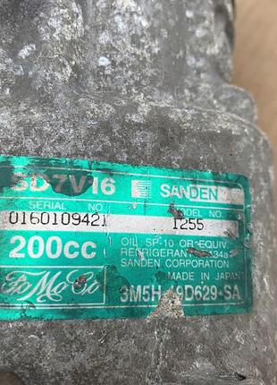Компресор кондиціонера mazda mazda3 bk 1.6d 5mh519d629sa 4
