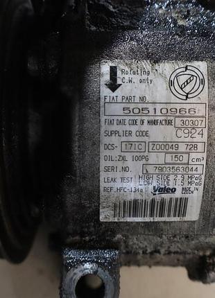 Компрессор кондиционера alfa romeo 159 1.9jtd 4