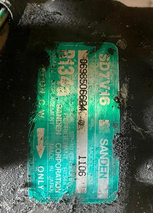 Компресор кондиціонера sanden sd7v16 2