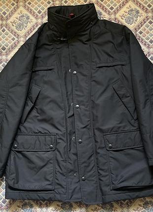 Куртка fay stadium jacket чорна, розмір l