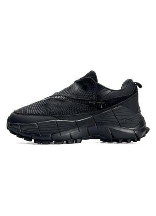 Чоловічі кросівки reebok zig kinetica 2.5 edge x spyder all black