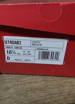 Оригинальные кроссовки new balance 740 7