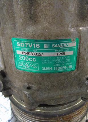 Компресор кондиціонера ford c-max 3m5h19d629hb 4