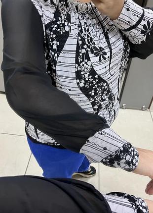 Нарядная блузка вискоза 5