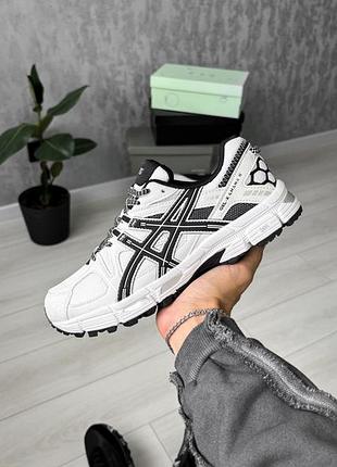 Asics gel-kahana 8 white/black 4