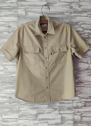 Сорочка levi's sta-prest з коротким рукавом (vintage / workwear) m