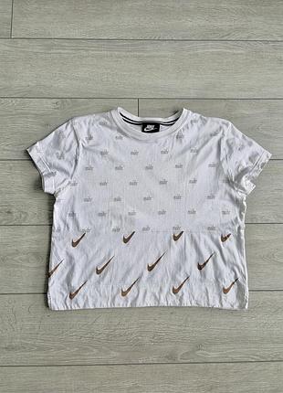 Жіноча футболка кроп топ nike