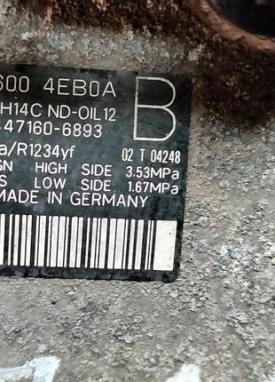 Компресор кондиціонера nissan renault 1.2 6