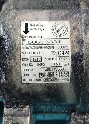 Компрессор кондиционера alfa romeo 159 606933311 3