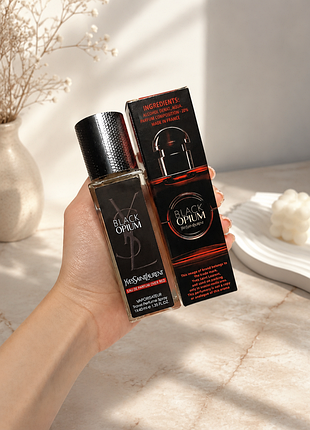 Тестер аромата black opium over red аромат с вишней, кофе и ванилью