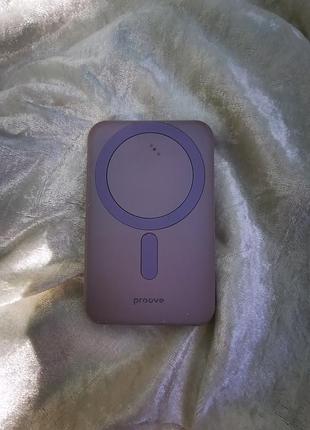 Повербанк портативный беспроводная зарядка 10 000mah