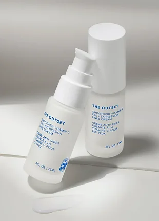 The outset smoothing vitamin c eye + expression lines cream 15ml 6