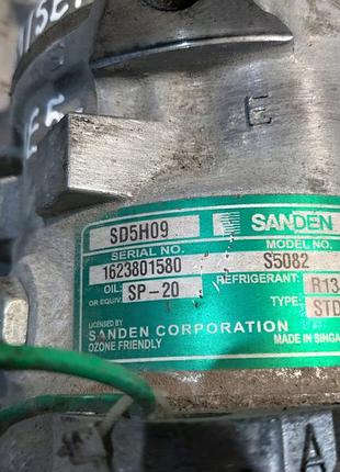 Компрессор кондиционера а компресора sanden sd5h09 s5082 7