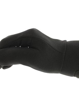 Універсальні рукавички mechanix coldwork base layer xxl чорні зимові тактичні рукавички для роботи та ак ku-22 3