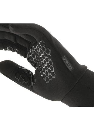 Універсальні рукавички mechanix coldwork base layer xxl чорні зимові тактичні рукавички для роботи та ак ku-22 4