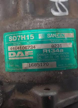 Компресор кондиціонера daf 1685170 sd7h15 daf lf 2