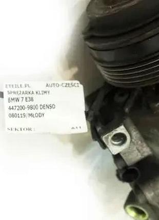 Компрессор кондиционера bmw 7 e38 447200-9800 denso 4
