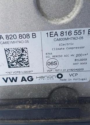 Компресор кондиціонера volkswagen 1ea816551e 3