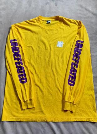 Оригінальний чоловічий лонгслів undefeated