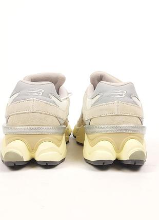 Balance 9060 серые на лимонной подошве 5