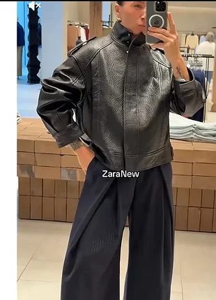 Продам шкіряна куртка zara  limited edition