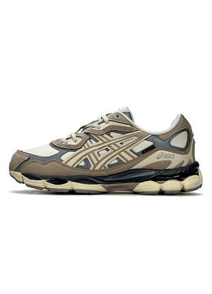 Чоловічі кросівки asics gel nyc gtx oyster grey