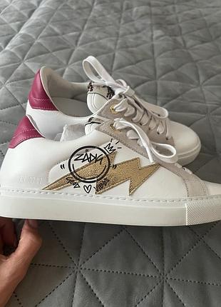 Шкіряні кросівки , zadig&voltaire розмір 36, оригінал