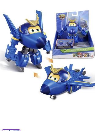 Ігрова фігурка-трансформер super wings transform-a-bots  jerome / джером літак трансформер супер-крила.