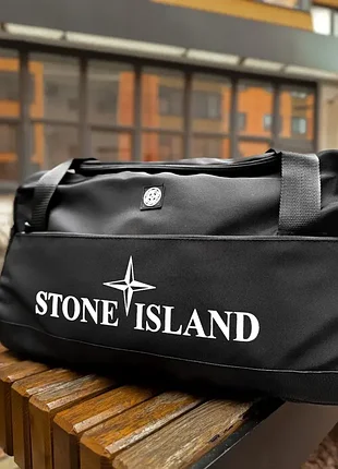 Мужская спортивная сумка дорожная stone island, сумка черная для тренировок 3