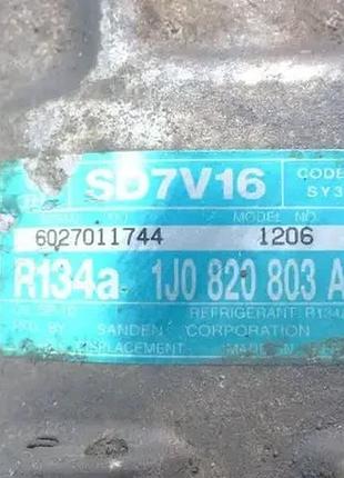 Компрессор кондиционера 1206 skoda octavia 1,6 8v 8