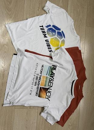 Футболки zara та h&m, розмір 11–12 років, на зріст 152 см.