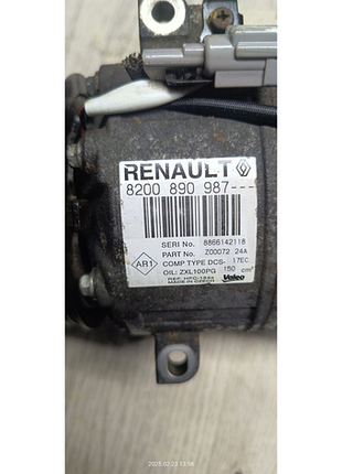 Компрессор кондиционера renault oe 8200890987 3