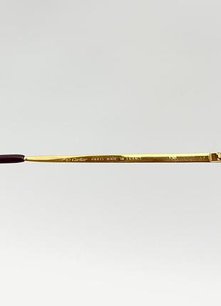 Золоті окуляри cartier 8
