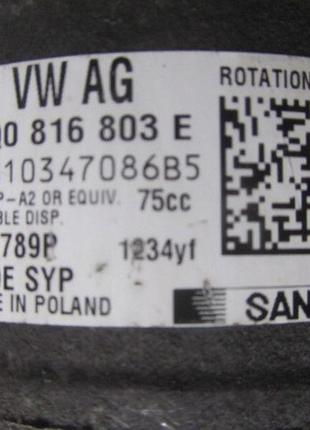 Компрессор кондиционера audi oe 5q0816803e 2