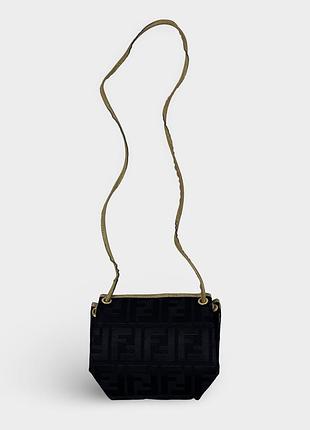 Вінтажна монограмна сумка fendi 3