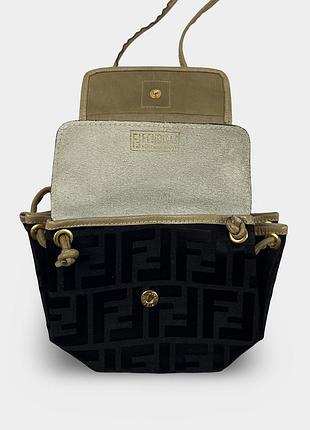 Вінтажна монограмна сумка fendi 5