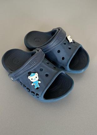 Crocs c8, шлепанці crocs, дитяче взуття